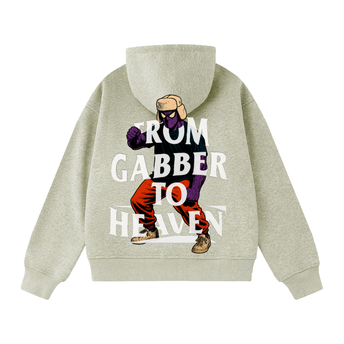 GABBER TO HEAVEN UPCORE V1 Oversize Unisex Sweatshirt