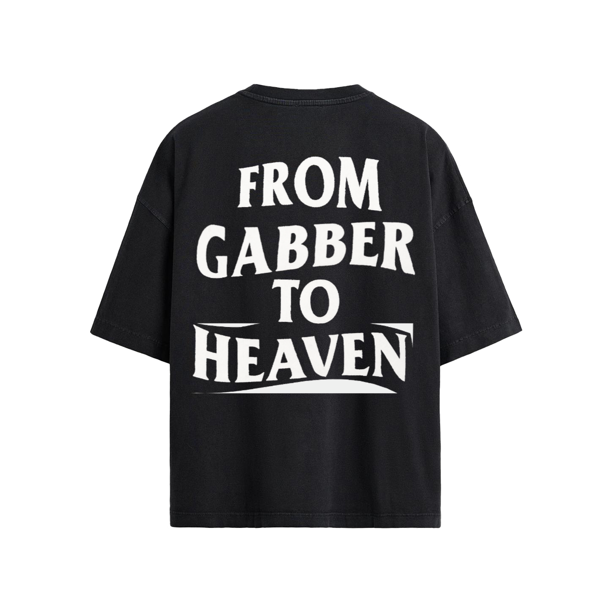 GABBER TO HEAVEN BASIC Unisex Oversize T-Shirt
