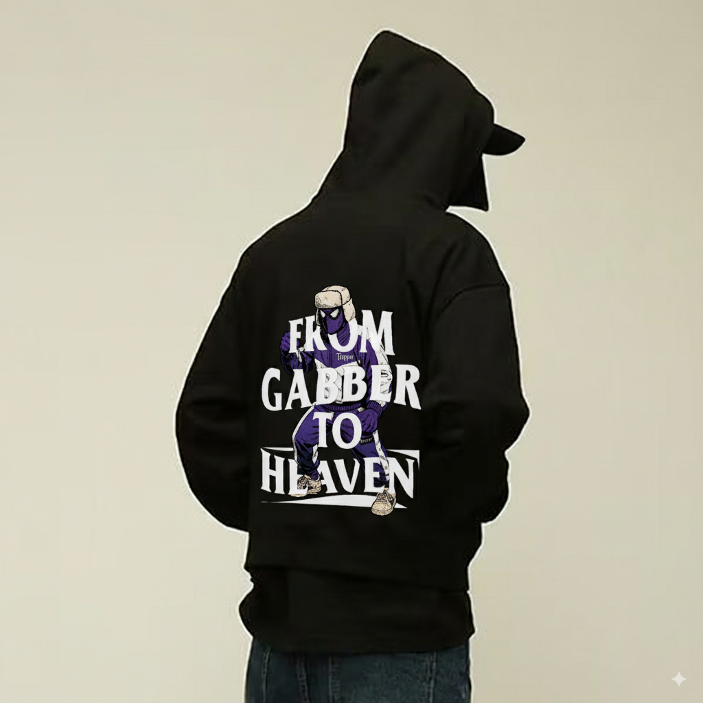 GABBER TO HEAVEN UPCORE V2 Oversize Unisex Sweatshirt