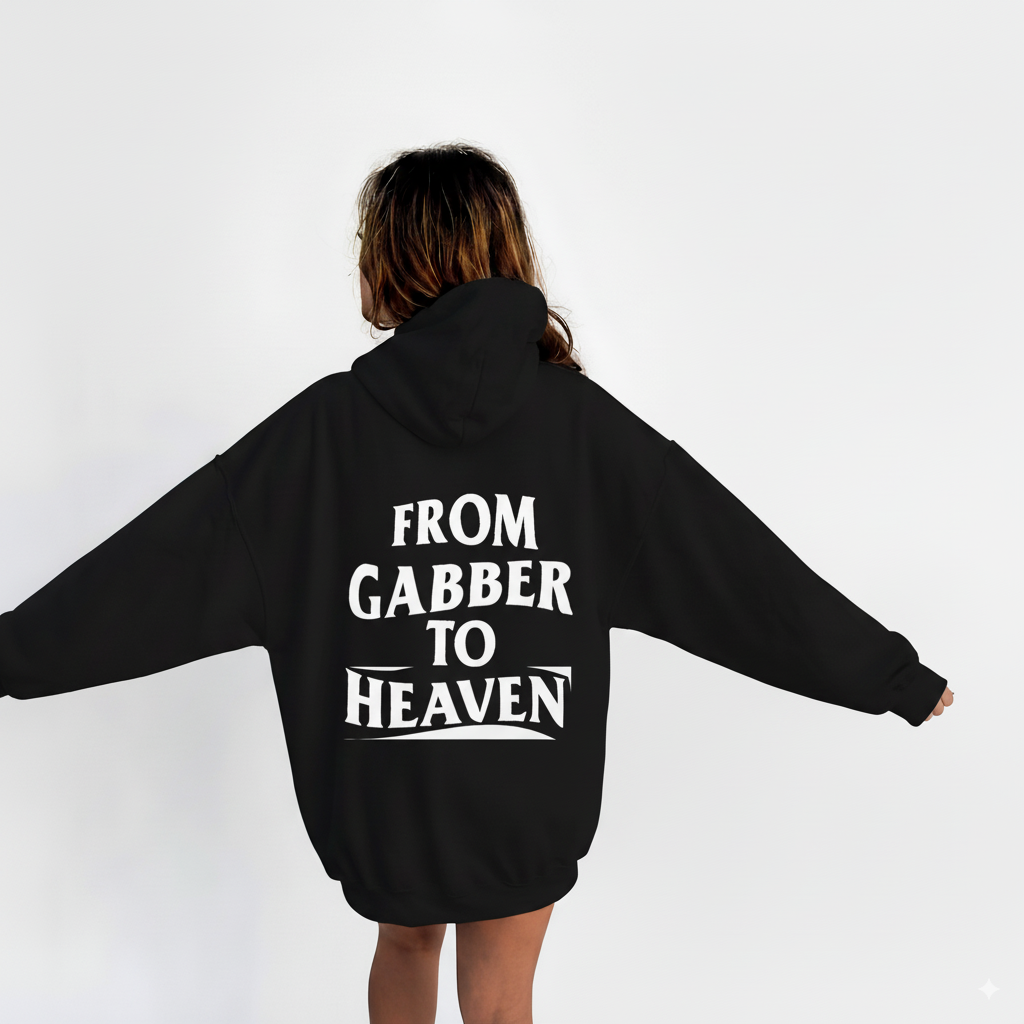 GABBER TO HEAVEN ORIGINAL Oversize Unisex Sweatshirt
