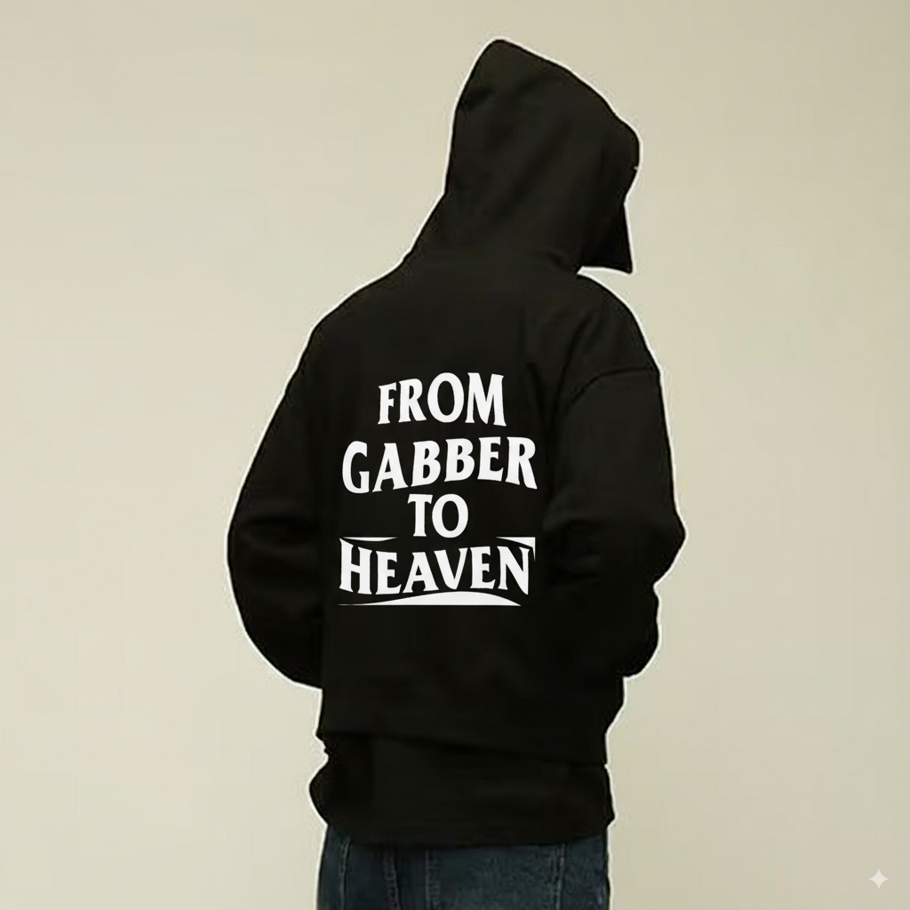 GABBER TO HEAVEN ORIGINAL Oversize Unisex Sweatshirt