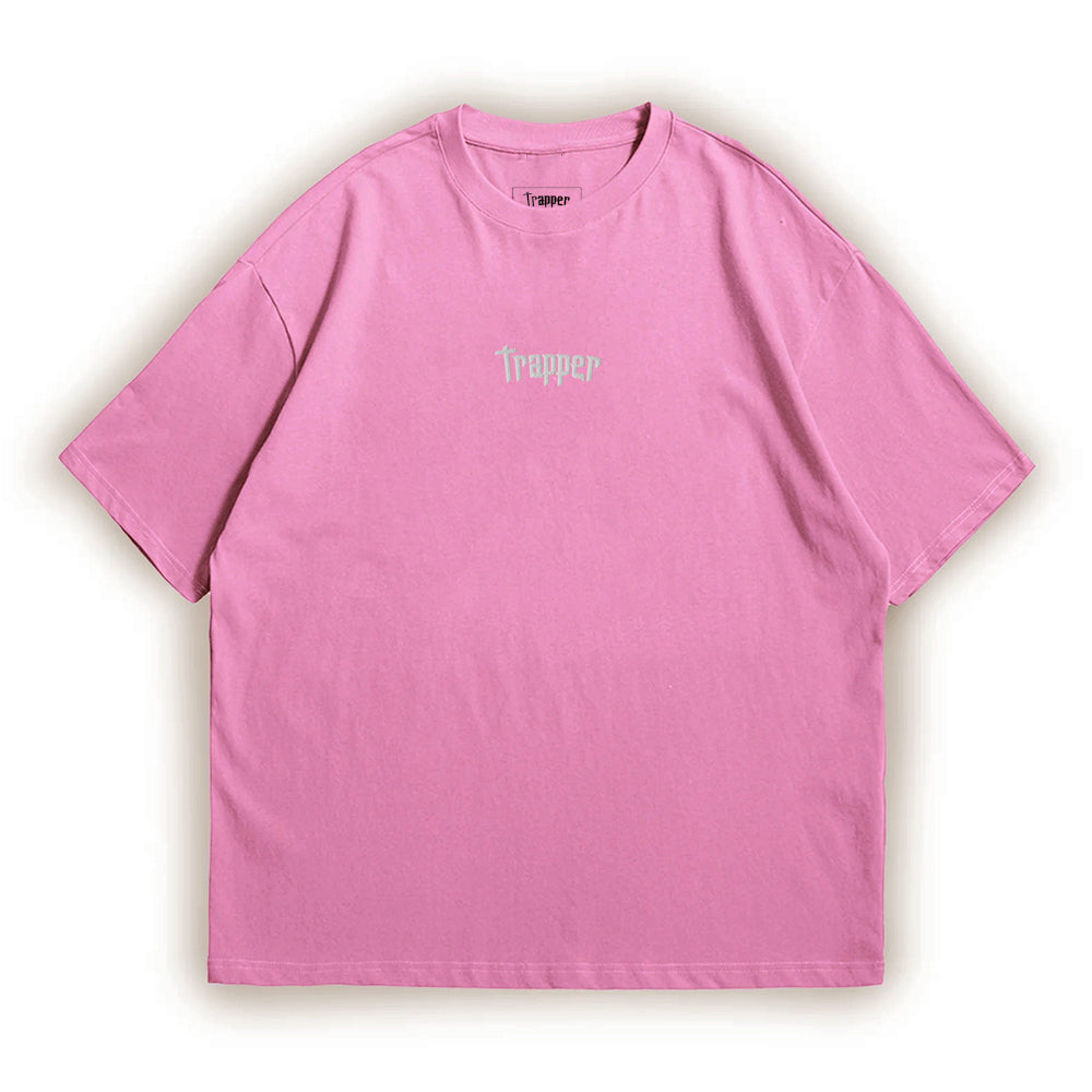 TRAPPER ORGINAL PINK Unisex besticktes T-Shirt