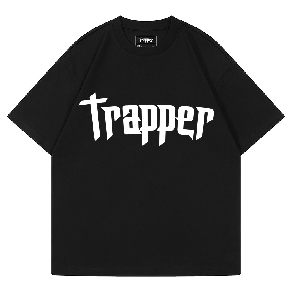 TRAPPER CLASIC SCHWARZ Unisex T-Shirt