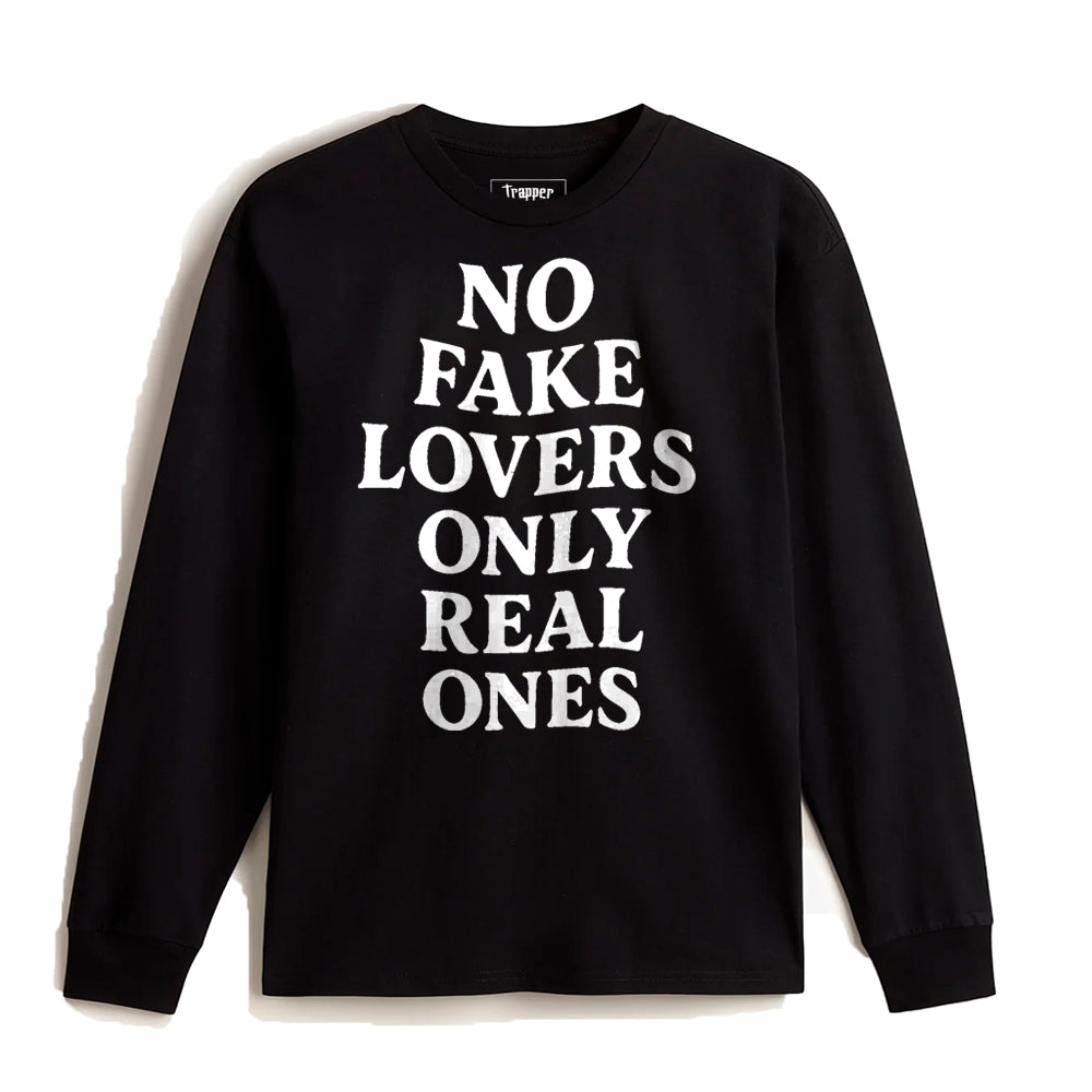 NOFAKELOVERS Unisex Langarmshirt